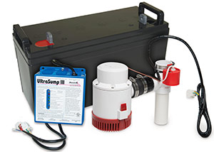 a battery backup sump pump system in Statesboro