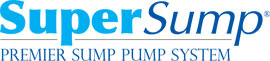 Logo for our SuperSump® Pump System, available in North Charleston and other parts of Georgia and South Carolina