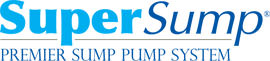 Logo for our SuperSump® Pump System, available in North Charleston and other parts of Georgia and South Carolina