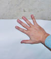closeup of a plastic basement wall covering on concrete in Covington