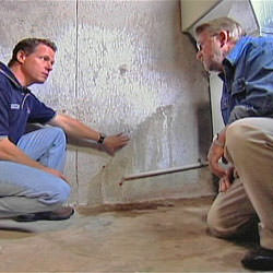 creating a basement waterproofing system with contractors in Bluffton